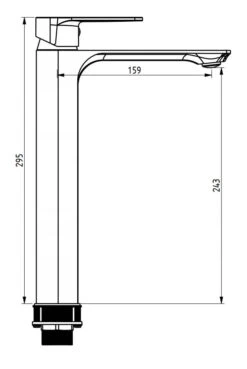 Mexen Alexa DS40 Zestaw Prysznicowy, Czarny - 71214DS40-70