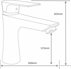 Mexen Axel DB40 Zestaw Wannowy, Czarny - 73813DB40-70