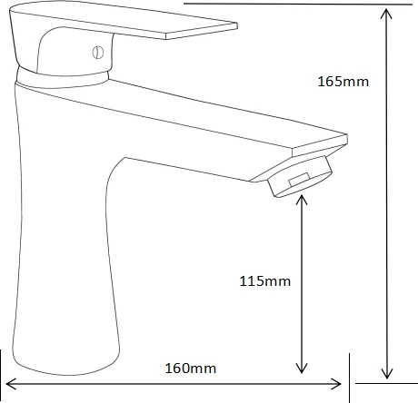 Mexen Axel DB72 Zestaw Wannowy, Czarny - 73813DB72-70