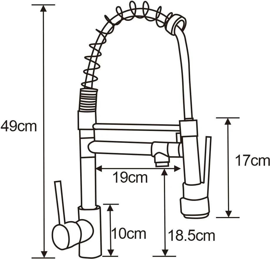 Mexen Corina Bateria Kuchenna, Chrom - 670601-00