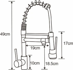 Mexen Corina Bateria Kuchenna, Złota - 670601-50