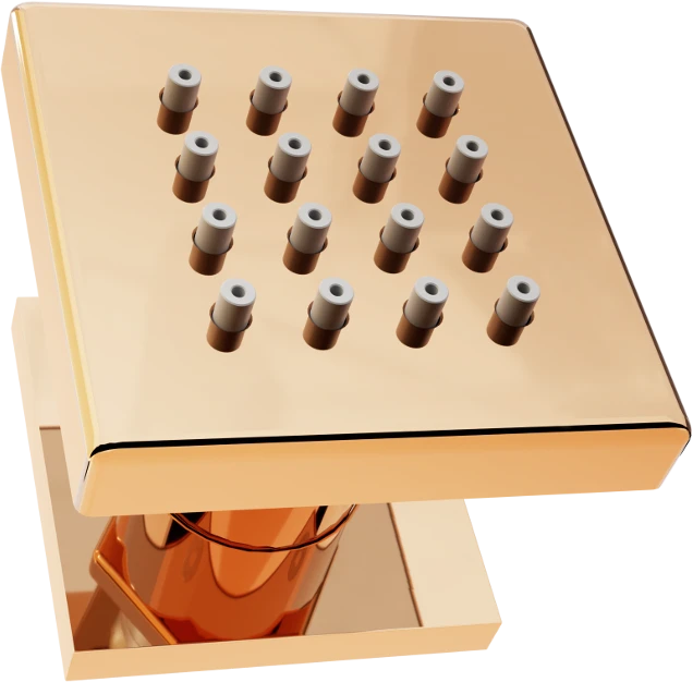 Mexen Dysza Boczna Natynkowa, Różowe Złoto - 79360-60