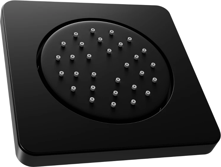 Mexen Dysza Boczna Podtynkowa, Czarna - 79366-70