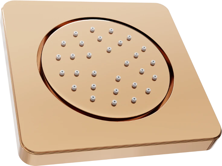 Mexen Dysza Boczna Podtynkowa, Różowe Złoto - 79366-60