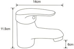 Mexen Erica R05 Bateria Wannowa Z Zestawem Prysznicowym, Chrom - 74643R05-00