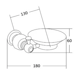 Mexen Estela Mydelniczka, Czarna - 7011539-70