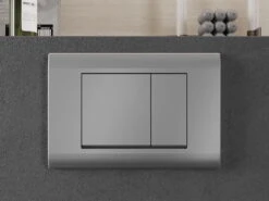 Mexen Fenix 01 Przycisk Spłukujący, Chrom Matowy - 600102