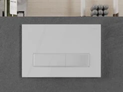 Mexen Fenix 09 Przycisk Spłukujący, Biały Błyszczący - 600900