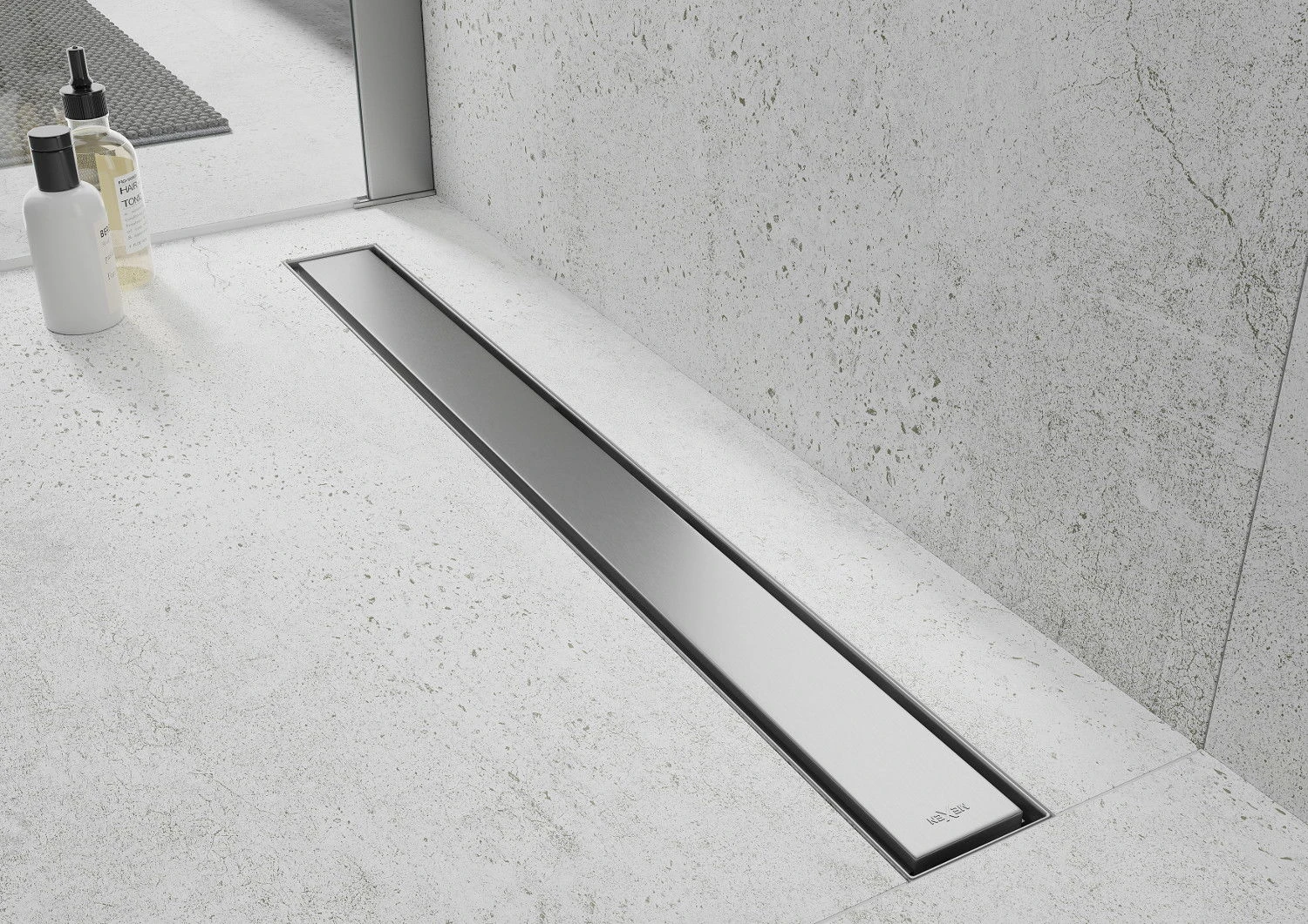 Mexen Flat M13 Odpływ Liniowy 2w1 110 Cm, Chrom - 1010110