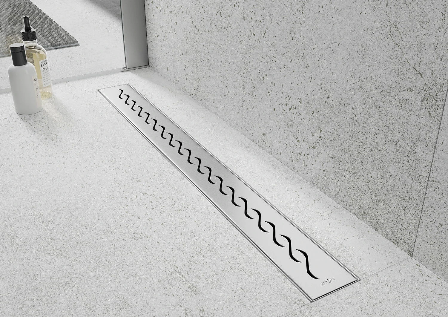 Mexen Flat M18 Odpływ Liniowy 50 Cm, Chrom - 1023050-15