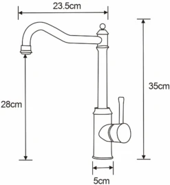 Mexen Inu Bateria Kuchenna, Inox - 672200-99