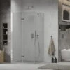 Mexen Lima Kabina Prysznicowa Składana 80 X 90 Cm, Transparent, Chrom - 856-080-090-01-00