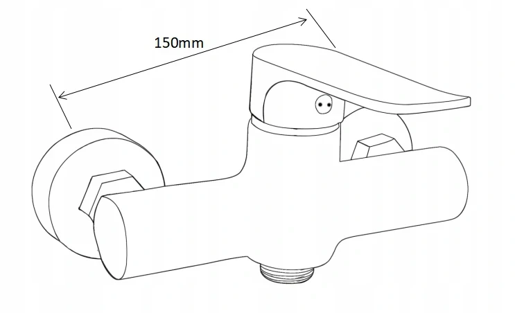 Mexen Pecos DS62 Zestaw Prysznicowy, Chrom - 72714DS62-00 - obrazek 2