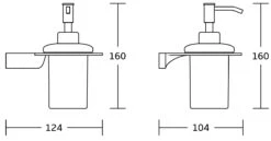 Mexen Rino Dozownik Do Mydła, Czarny - 70270388-70