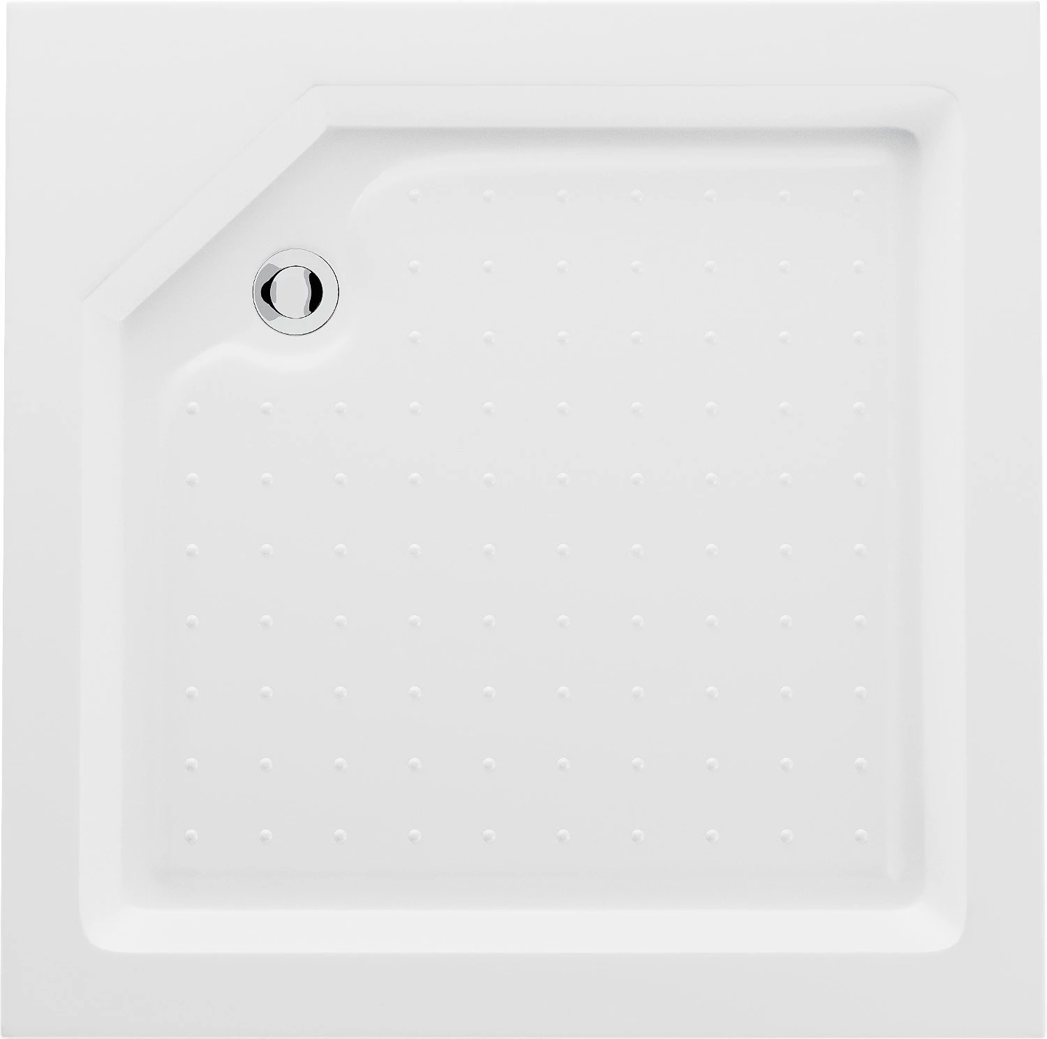 Mexen Rio Brodzik Kwadratowy 90 X 90 Cm, Biały - 45109090 - obrazek 3