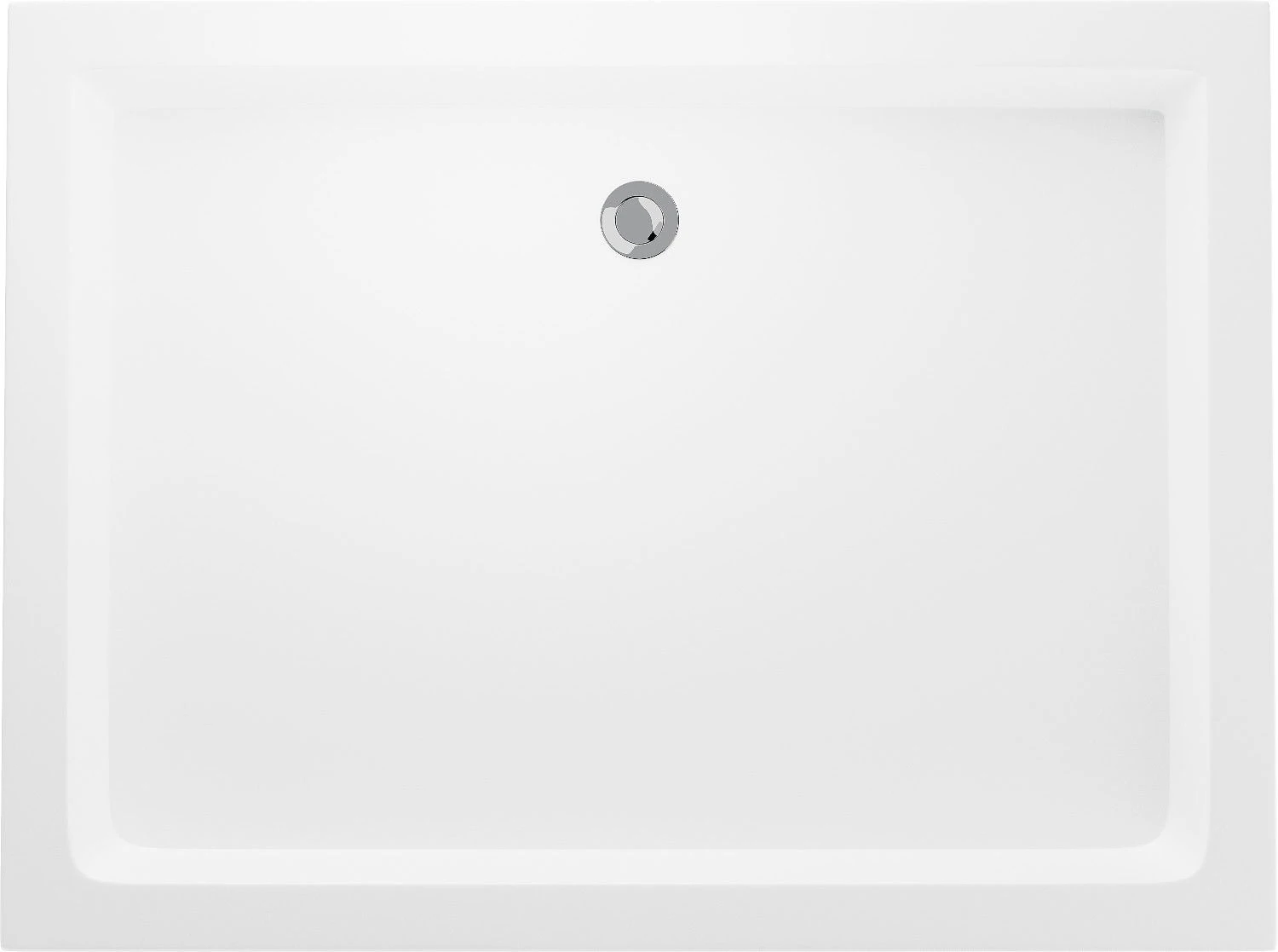 Mexen Rio Brodzik Prostokątny 100 X 80 Cm, Biały - 45108010 - obrazek 3
