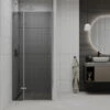 Mexen Roma Drzwi Prysznicowe Uchylne 100 Cm, Grafit, Chrom - 854-100-000-01-40