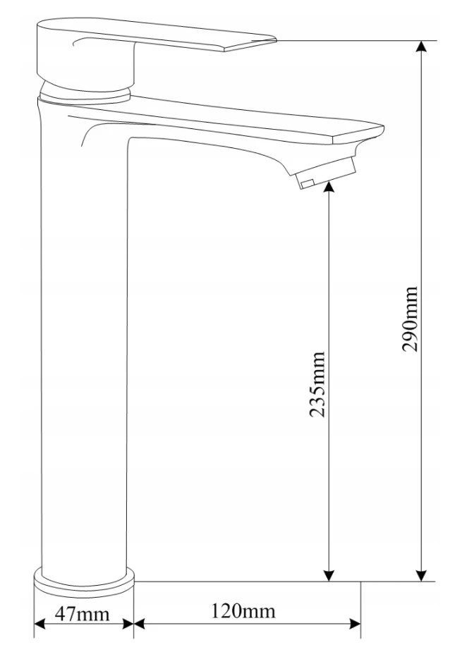 Mexen Royo R40 Zestaw Wannowy, Czarny - 72213R40-70