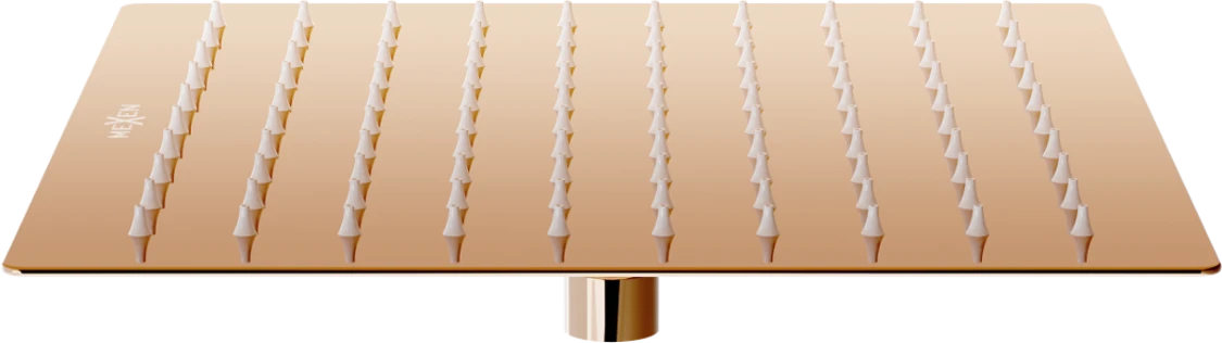 Mexen Slim Deszczownica 25 X 25 Cm, Różowe Złoto - 79125-60