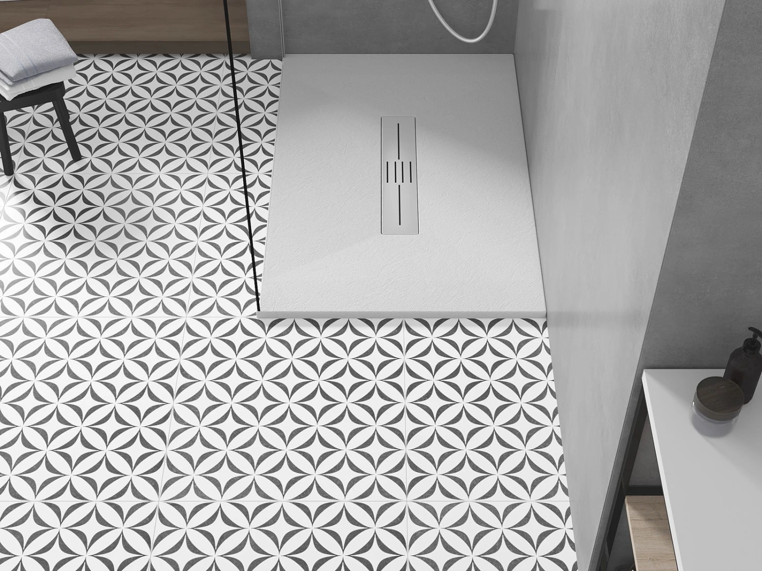 Mexen Toro Brodzik Prostokątny SMC 130 X 90 Cm, Biały - 43109013 - obrazek 5