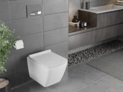 Mexen Vega Miska Wc Rimless Z Deską Wolnoopadającą Slim, Duroplast, Biała - 30654000