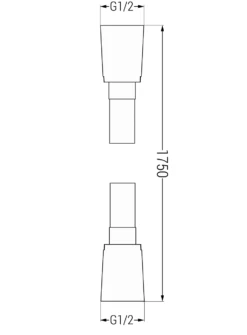 Mexen Wąż Prysznicowy 175 Cm, Chrom - 79475-00