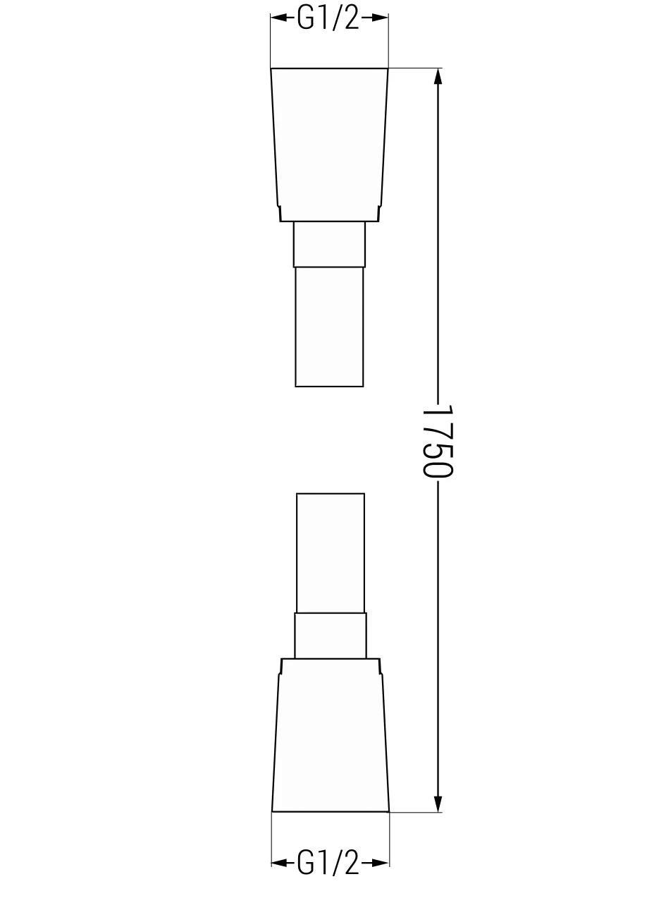 Mexen Wąż Prysznicowy 175 Cm, Chrom - 79475-00