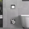 Mexen X-Wall-BP Uchwyt Na Papier Toaletowy Z Magazynkiem, Inox - 1914