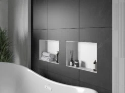 Mexen X-Wall-NR Półka Wnękowa Bez Kołnierza 45 X 30 Cm, Biała - 1921453010