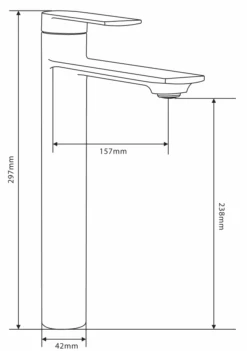 Mexen Zero R62 Zestaw Wannowy, Czarny - 71113R62-70